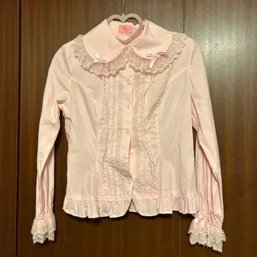 Angelic Pretty 블라우스 핑크