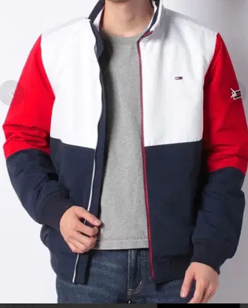 Tommy Hilfiger 컬러 대비 자켓