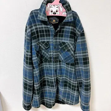 Freedom Foundry 플리스 자켓 XL 사이즈 체크 무늬