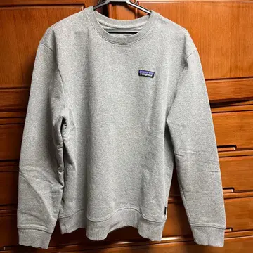 파타고니아 맨투맨 트레이닝복 그레이 M 사이즈