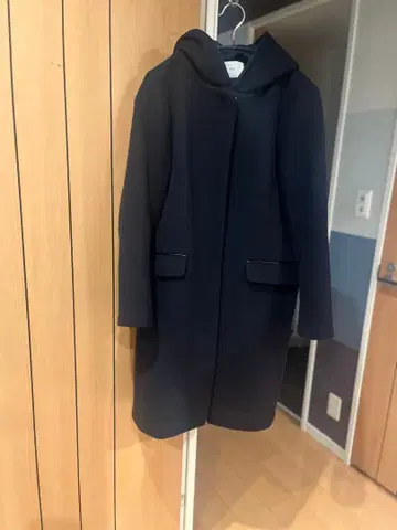 IENA 네이비 후드 코트 즉시 구매 가능