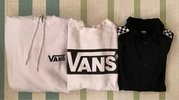 VANS 상의 3세트 후드티 스웨트 셔츠