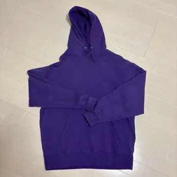 BEAMS 페이드 퍼플 후디 S 사이즈