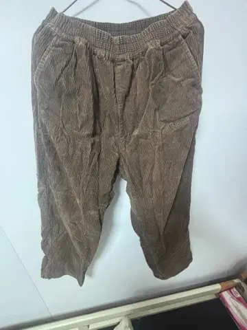 Keboz 코듀로이 팬츠 M 브라운
