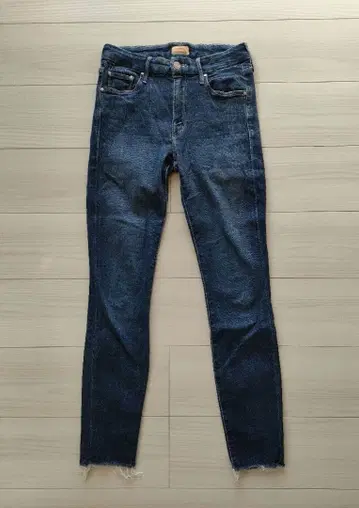 MOTHER 스키니 데님 THE LOOKER ANKLE FRAY 26