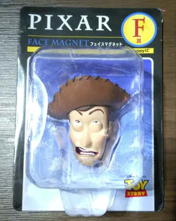 토이스토리 우디 페이스 마그넷 Happy 복권 디즈니