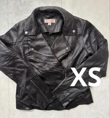 블랙 라이더 자켓 구제 빈티지 XS