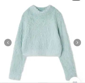 LILY BROWN 라메 샤기 니트 풀오버