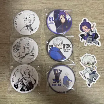 블루 록 프린세스 카페 캔뱃지 미카게 레오