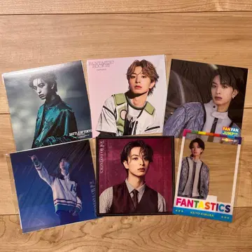 FANTASTICS 기무라 케이토 아더 자켓, 클리어 카드 6점