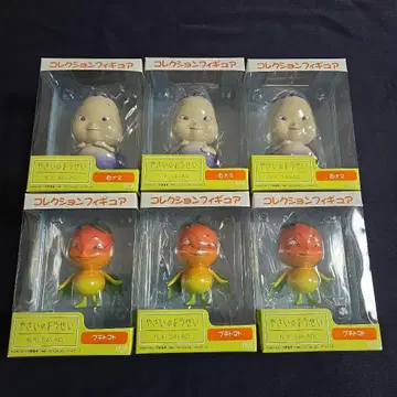 N.Y. SALAD 야채 요정 피규어 2종 6체 세트