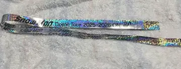 Snow Man Dome Tour 2025-2026 은색 테이프 1개 풀