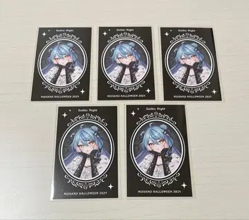 니지산지 Gothic Night 타마노이 나나 사진풍 카드 폴라로이드