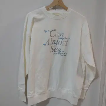 새상품 FREAK'S STORE 화이트 긴팔 맨투맨