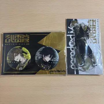 ParadoxLive 무라이칸 캔뱃지 세트 쿠즈류 치세 아크릴 스탠드