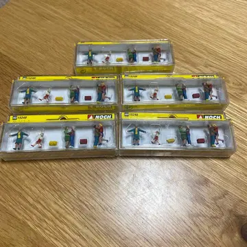 NOCH 15248 Heimkehr 철도 모형 미니어처 5종 세트