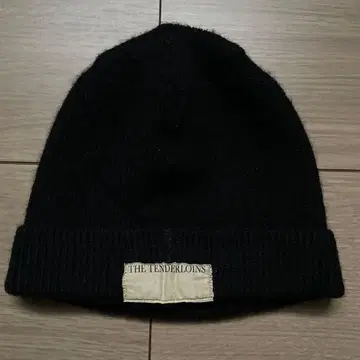 텐더 로인 니트 모자 비니 블랙