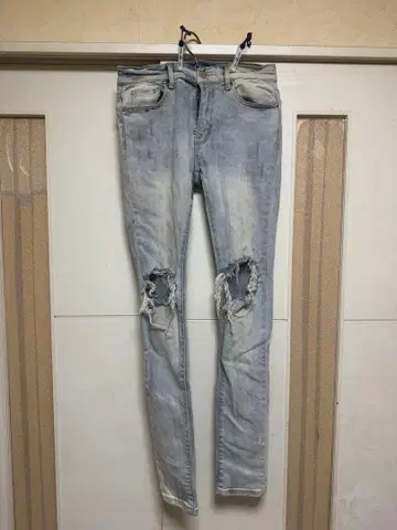 스키니진 라이트 블루 30 사이즈