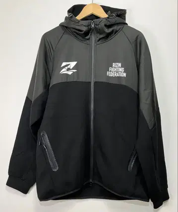 RIZIN FIGHTING 테크 후드티 XXL 블랙