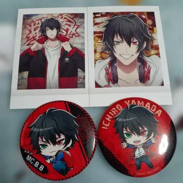 히프마이 히프노시스 마이크 캔뱃지 파샤코레 이치로 세트