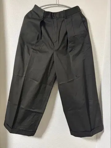 [새상품급] MARKAWARE 차콜 와이드 팬츠 허리밴딩