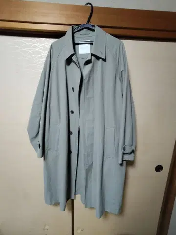 FREAK'S STORE 그레이쉬 카키 스텐카라 코트