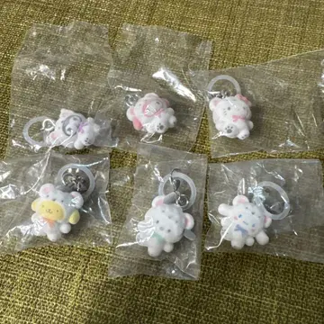 산리오 캐릭터즈 메지루시 액세서리 후와후와 스노우 풀 컴프