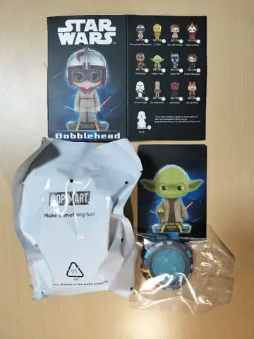 [ POPMART ] STARWARS Bobblehead 마스터 요다 1