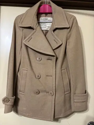 World Basic 베이지 피코트