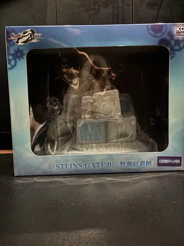 STEINS GATE 0 마키세 크리스 LED 발광 기믹 포함 피규어