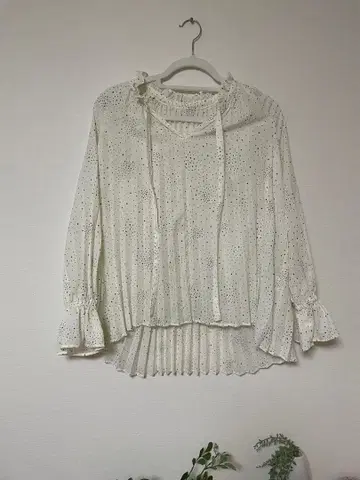 AuieF 플리츠 셔츠