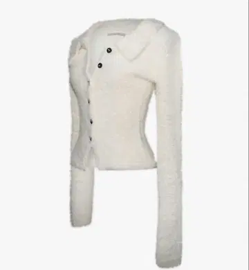 THEREDTHREAD S fluffy knit tops 아이보리