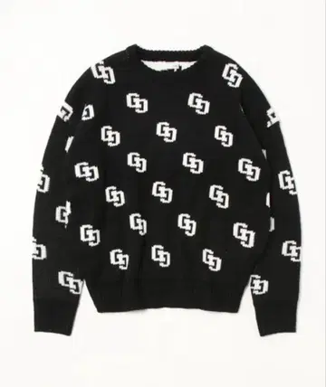 GG PATTERN 니트탑