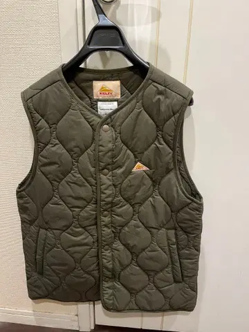 KELTY 사만사 모스모스 다운 베스트 카키색