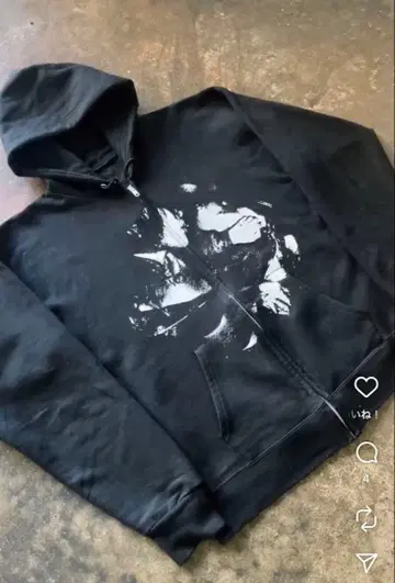 그래픽 집업 후드티 [지퍼 후드티]