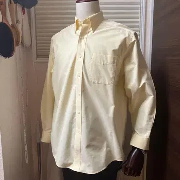 엘엘빈 면 100% 형태 안정 셔츠