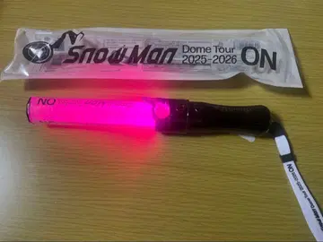 Snow Man Dome Tour 2025-2026 ON 응원봉