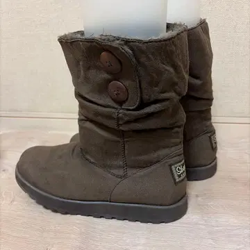 Skechers 브라운 어그 부츠 (24cm)