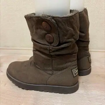 Skechers 브라운 어그 부츠 (24cm)