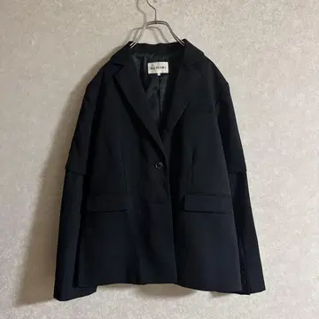 Ray BEAMS 블랙 테일러드 자켓