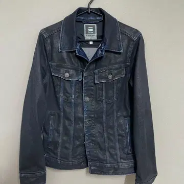 지스타 로우 데님 자켓 다크 블루 S
