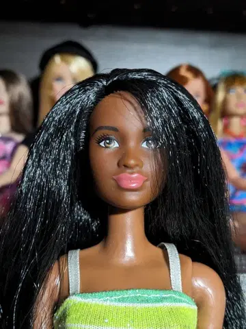 바비 인형 그리 Greece 본체 의류 포함 AA 블랙