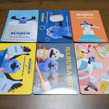 퍼펫 순순 마츠키요 클리어 카드 포함 스티커 전 6종