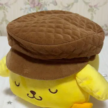 카시라 CA4LA 벨로아 퀼팅 헌팅 캡 브라운