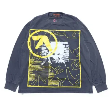 Aphex Twin 긴팔 T셔츠 XL
