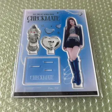 ITZY 예지 아크릴 스탠드 Checkmate 2