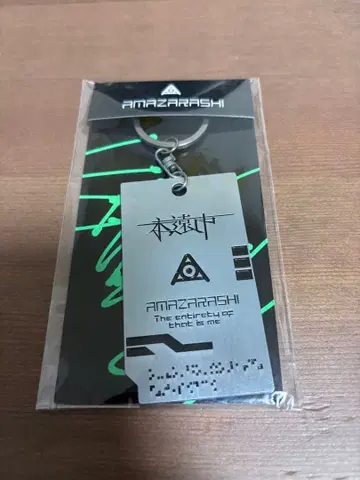 amazarashi 영원시 메탈 키체인 키링 미개봉 새상품