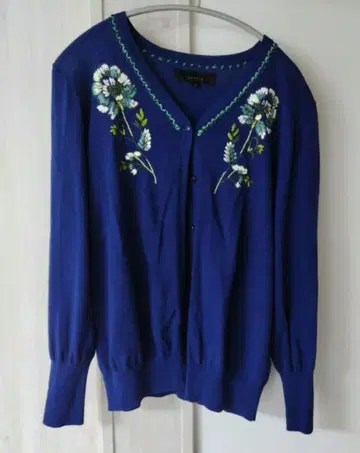 SunaUna 자수 가디건 38 사이즈