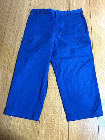 [ TAKEO KIKUCHI ] 파랑 스키니 하프 팬츠