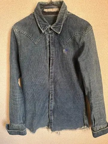 프란시스토모크스 웨스턴 셔츠 데님 셔츠 긴팔